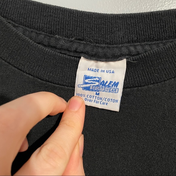 Vintage single stitched 1991 Chicago Bulls tshirt - Picture 4 of 12